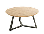 HAKU Möbel Couchtisch aus MDF Schweizer Kante in Braun