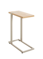 HAKU Möbel Beistelltisch aus Holzwerkstoff Füsse höhenverstellbar in Braun 24 x 49 x 64 cm
