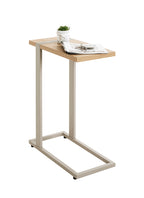 HAKU Möbel Beistelltisch aus Holzwerkstoff Füsse höhenverstellbar in Braun 24 x 49 x 64 cm