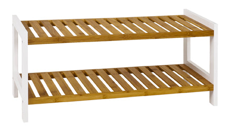 HAKU Möbel Schuhregal aus Bambus in Braun, 70 x 26 cm, H 34 cm