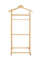 HAKU Möbel Herrendiener aus Bambus in Natur 48 x 36 x 97 cm