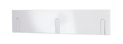 HAKU Möbel Garderobenleiste aus MDF B 44-82 cm H 10 cm, 44 x 2 cm, H 10 cm in Weiss