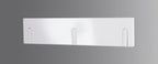 HAKU Möbel Garderobenleiste aus MDF B 44-82 cm H 10 cm, 44 x 2 cm, H 10 cm in Weiss