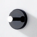 HAKU Möbel Garderobenhaken aus MDF in Chrom, Schwarz