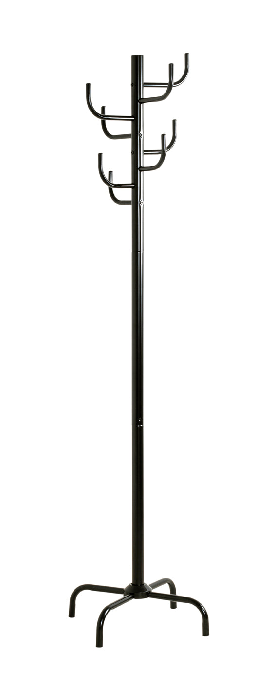 HAKU Möbel Garderobenständer aus Metall 37 x 180 cm in Schwarz