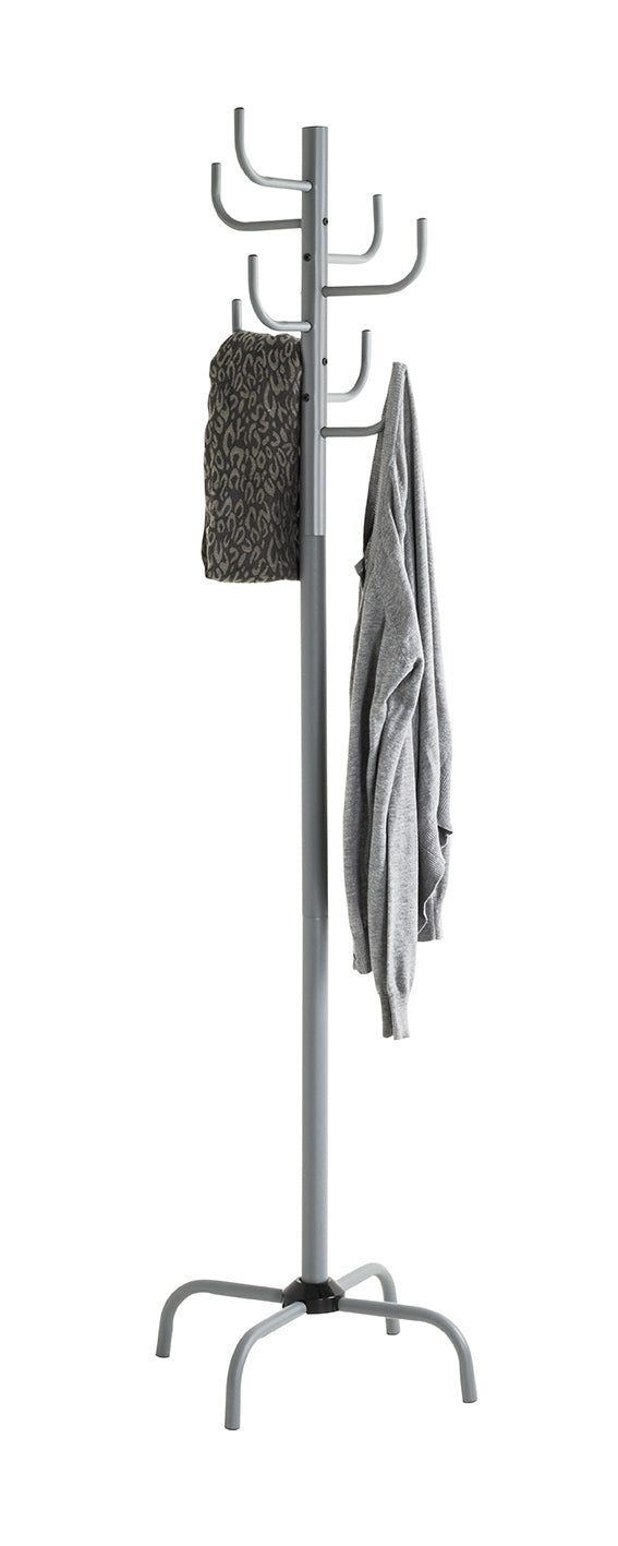 HAKU Möbel Garderobenständer aus Metall 37 x 180 cm in Grau