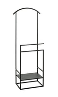 HAKU Möbel Herrendiener aus Metall in Schwarz 47 x 26 x 128 cm