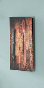 HAKU Möbel Schlüsselkasten aus Metall in Braun 20 x 4 x 40 cm
