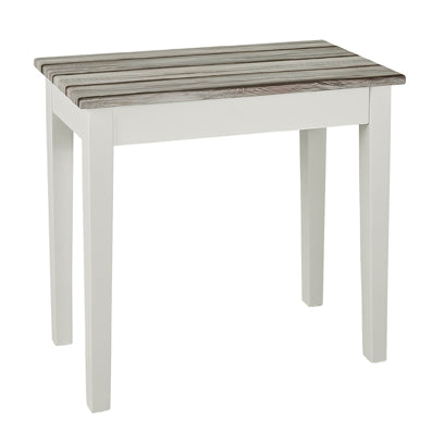 HAKU Möbel Beistelltisch aus MDF in Grau 56 x 30 x 52 cm