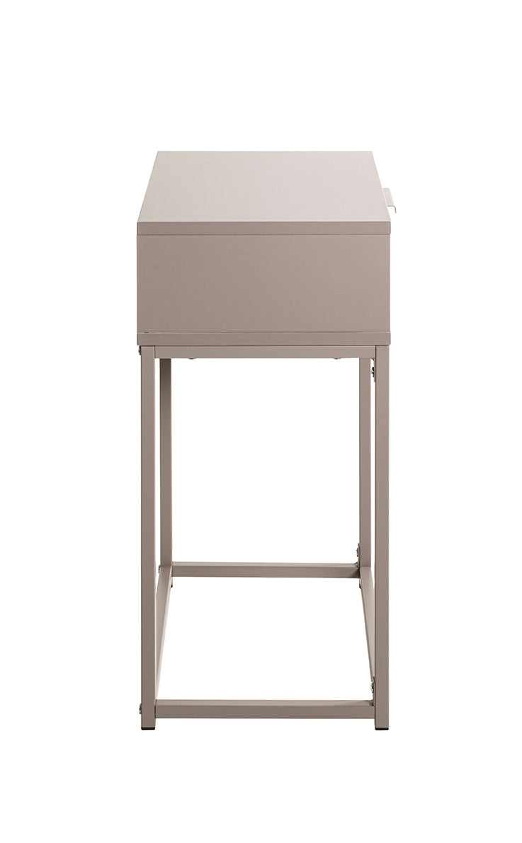 HAKU Möbel Konsole aus Holzwerkstoff kratzbeständig in Beige 40 x 28 x 60 cm