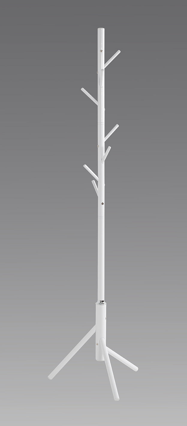 HAKU Möbel Garderobenständer aus Metall 48 x 173 cm in Weiss