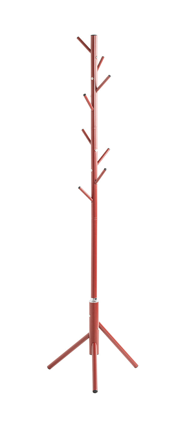 HAKU Möbel Garderobenständer aus Metall 48 x 173 cm in Rot