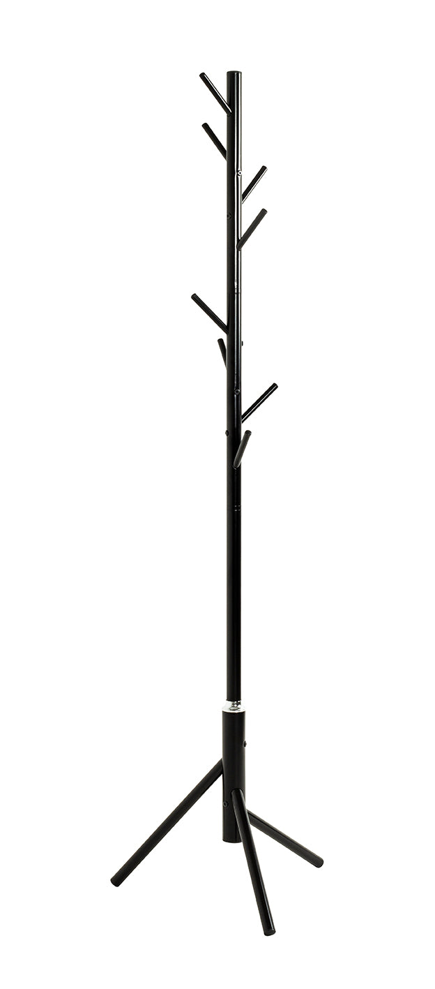 HAKU Möbel Garderobenständer aus Metall 48 x 173 cm in Schwarz