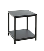 HAKU Möbel Beistelltisch aus MDF in Schwarz
