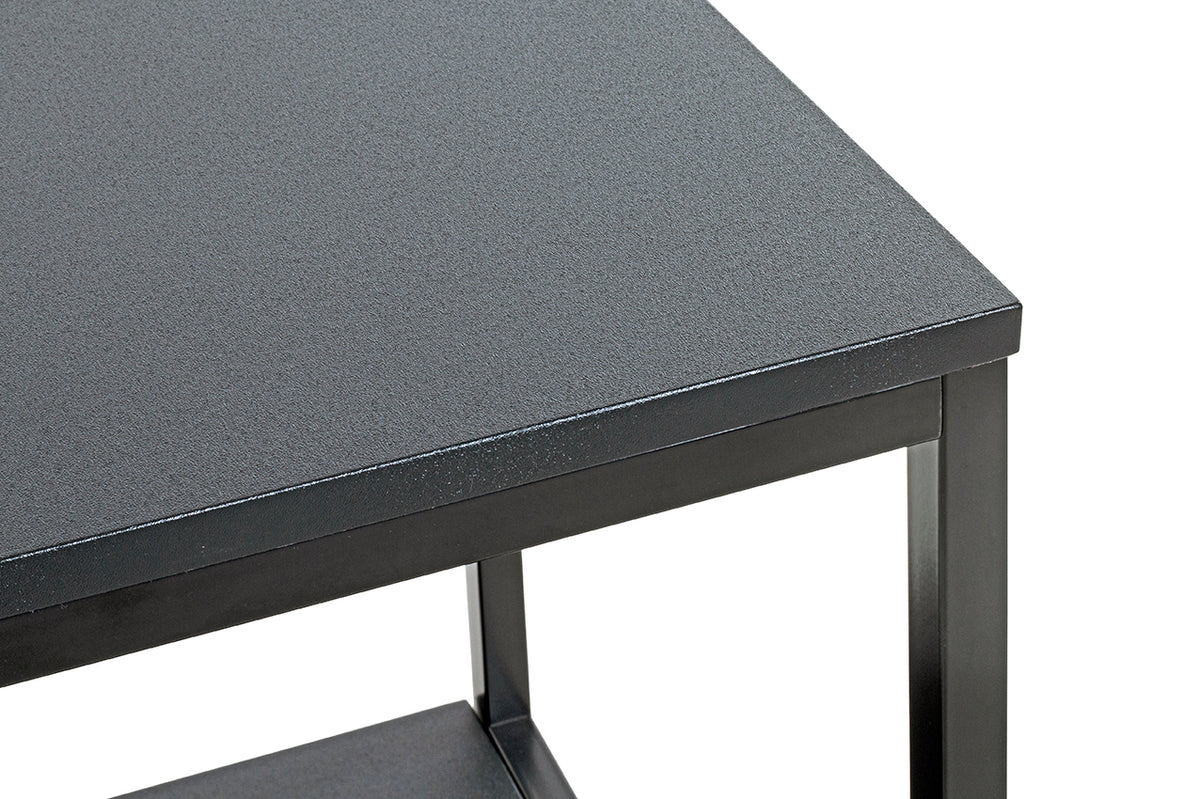 HAKU Möbel Beistelltisch aus MDF in Schwarz