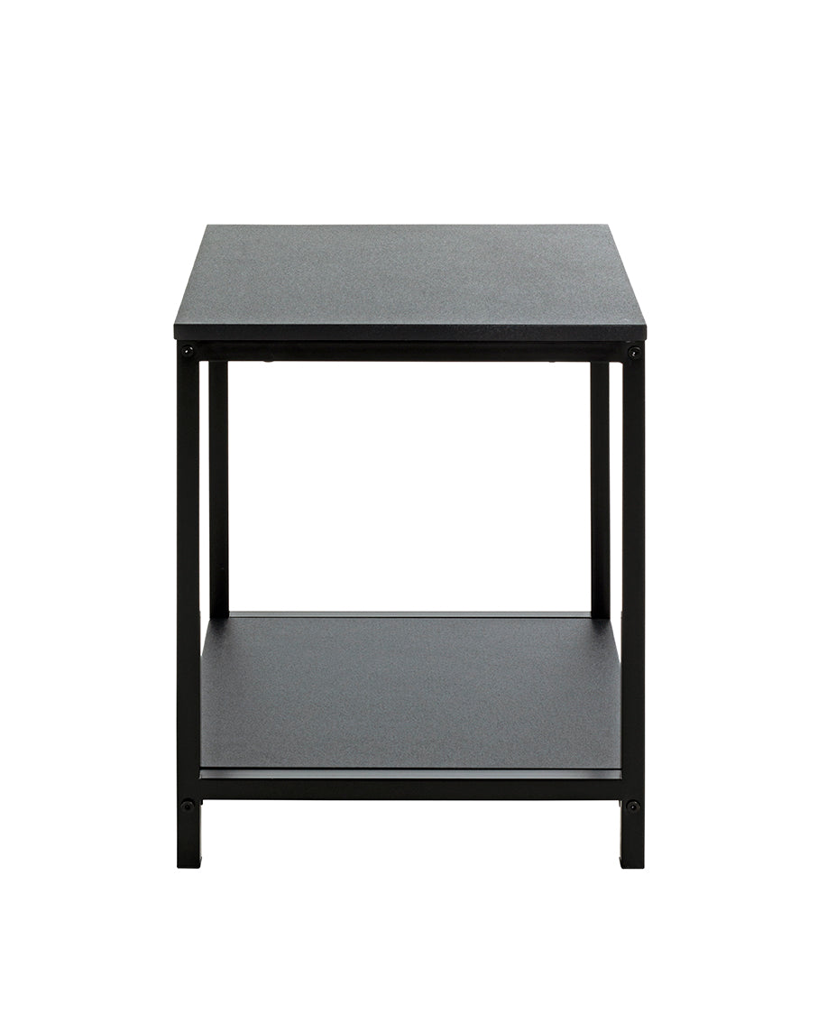 HAKU Möbel Beistelltisch aus MDF in Schwarz