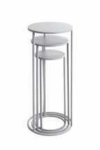 HAKU Möbel Blumensäule aus Metall in Grau