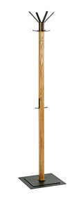 HAKU Möbel Garderobenständer aus Massivholz in Braun 40 x 40 x 180 cm
