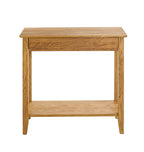 HAKU Möbel Konsole aus Massivholz Kippschutz in Braun 75 x 35 x 75 cm