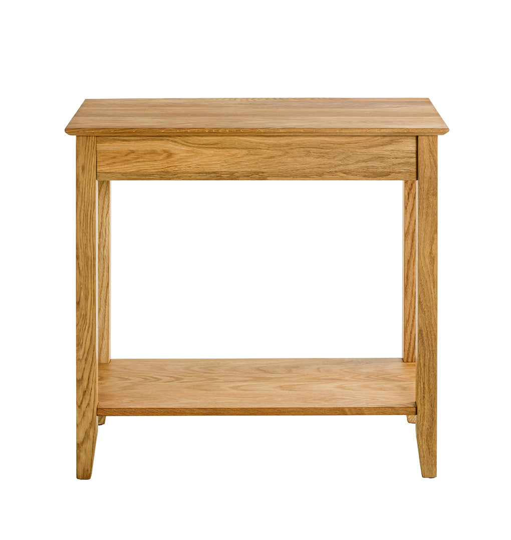 HAKU Möbel Konsole aus Massivholz Kippschutz in Braun 75 x 35 x 75 cm