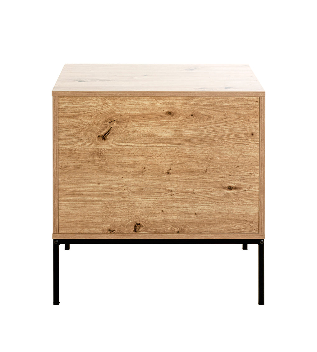 HAKU Möbel Konsole aus MDF kratzbeständig in Braun 55 x 42 x 60 cm