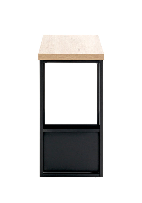 HAKU Möbel Beistelltisch aus MDF kratzunempfindlich in Braun 30 x 50 x 60 cm