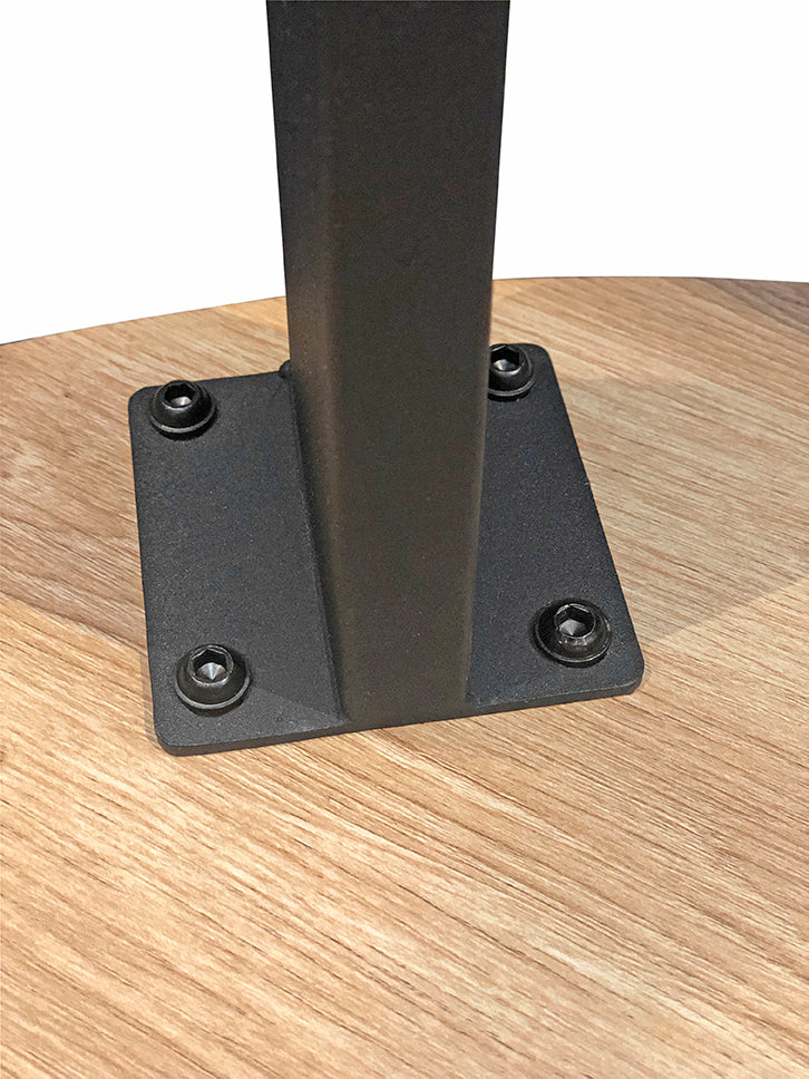 HAKU Möbel Couchtisch aus MDF kratzunempfindlich in Braun 75 x 42 cm