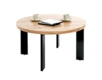 HAKU Möbel Couchtisch aus MDF kratzunempfindlich in Braun 75 x 42 cm