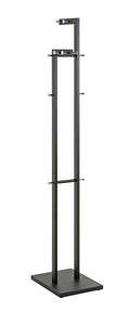 HAKU Möbel Garderobenständer aus Metall in Schwarz 42 x 30 x 175 cm