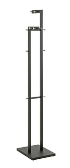 HAKU Möbel Garderobenständer aus Metall in Schwarz 42 x 30 x 175 cm