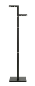 HAKU Möbel Garderobenständer aus Metall in Schwarz 42 x 30 x 175 cm