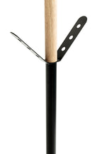 HAKU Möbel Garderobenständer aus Metall mit Marmor 37 x 179 cm in Natur, Schwarz