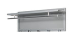 HAKU Möbel Wandgarderobe aus Metall 75 x 26 x 30 cm in Chrom, Grau