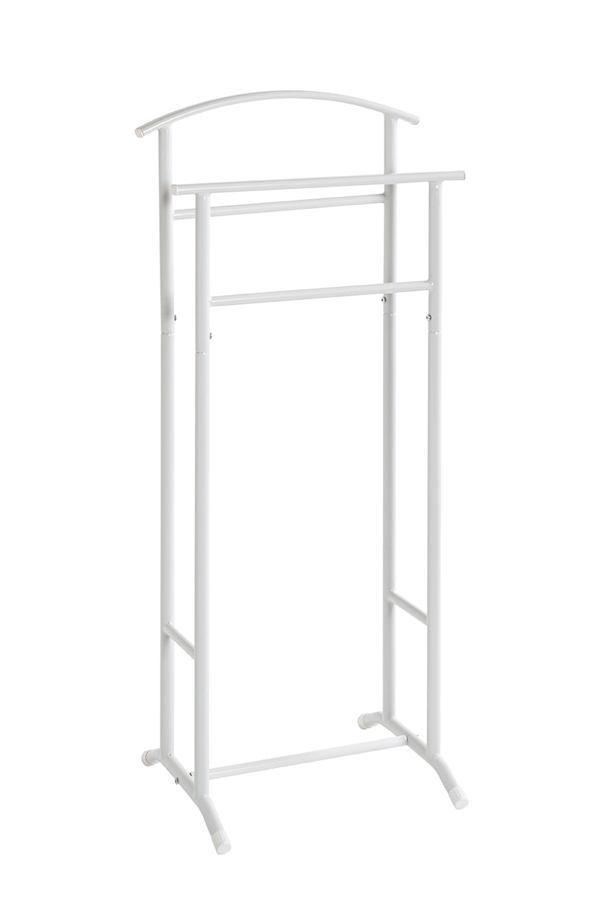 HAKU Möbel Herrendiener aus Metall 48 x 36 x 107 cm in Weiss