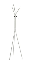 HAKU Möbel Garderobenständer aus Metall in Weiss 46 x 178 cm