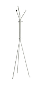 HAKU Möbel Garderobenständer aus Metall in Weiss 46 x 178 cm