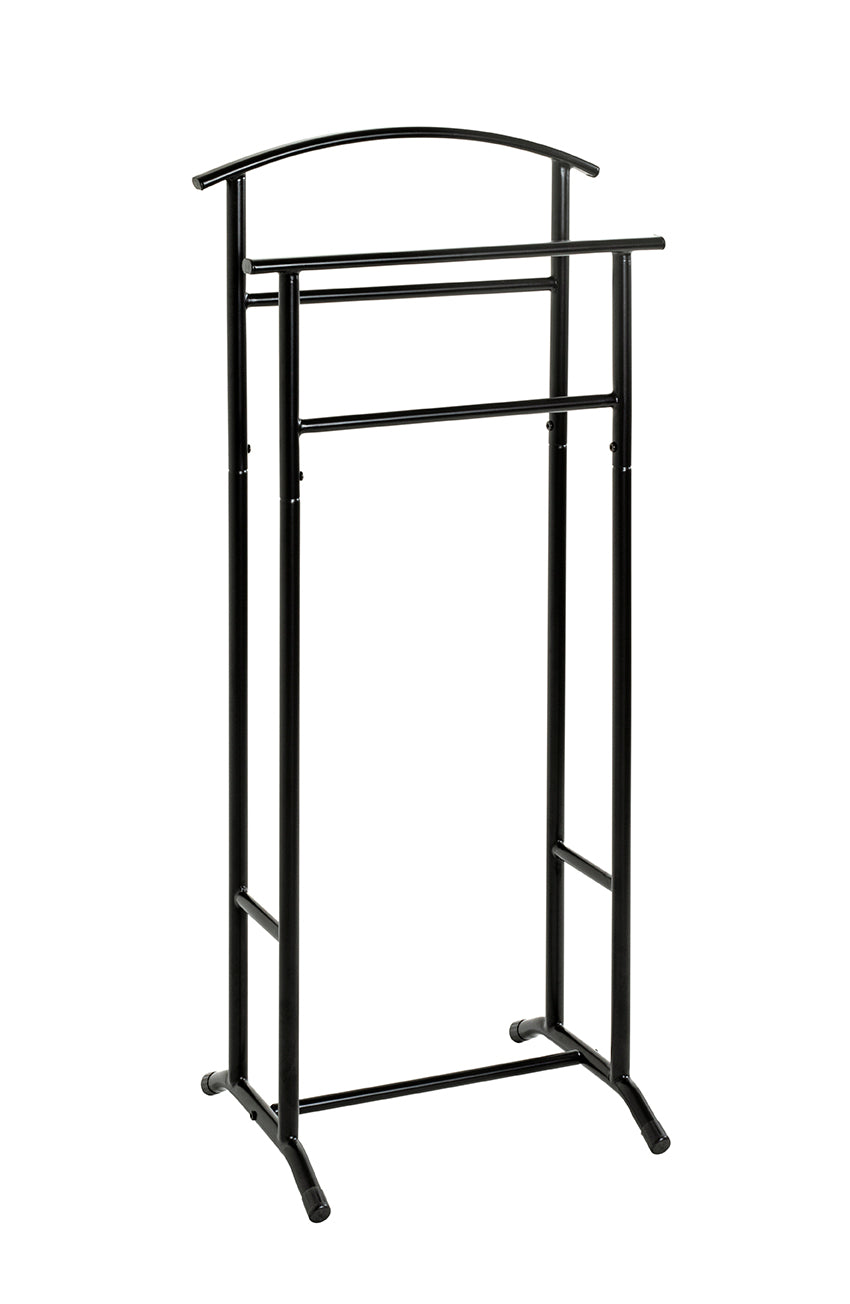 HAKU Möbel Herrendiener aus Metall 48 x 36 x 107 cm in Schwarz