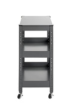 HAKU Möbel Servierwagen aus Metall 50 x 32 x 75 cm in Anthrazit