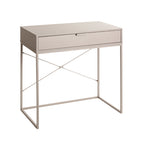 HAKU Möbel Konsole aus Holzwerkstoff kratzbeständig in Beige 80 x 46 x 79 cm