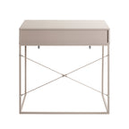 HAKU Möbel Konsole aus Holzwerkstoff kratzbeständig in Beige 80 x 46 x 79 cm
