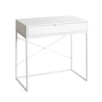 HAKU Möbel Konsole aus Holzwerkstoff Kippschutz 80 x 46 x 79 cm in Weiss