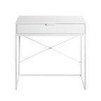 HAKU Möbel Konsole aus Holzwerkstoff Kippschutz 80 x 46 x 79 cm in Weiss