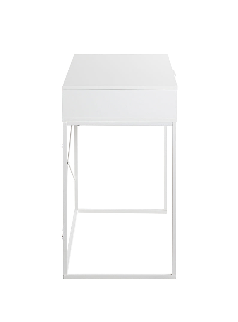 HAKU Möbel Konsole aus Holzwerkstoff Kippschutz 80 x 46 x 79 cm in Weiss