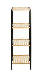 HAKU Möbel Regal aus Bambus in Natur B 35 cm H 81-115 cm, 35 x 35 cm, H 115 cm