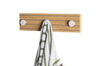 HAKU Möbel Garderobenleiste aus MDF kratzbeständig in Braun B 35-80 cm H 9 cm, 35 x 4 cm, H 9 cm