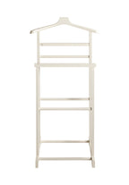 HAKU Möbel Herrendiener aus Bambus 48 x 36 x 97 cm in Creme