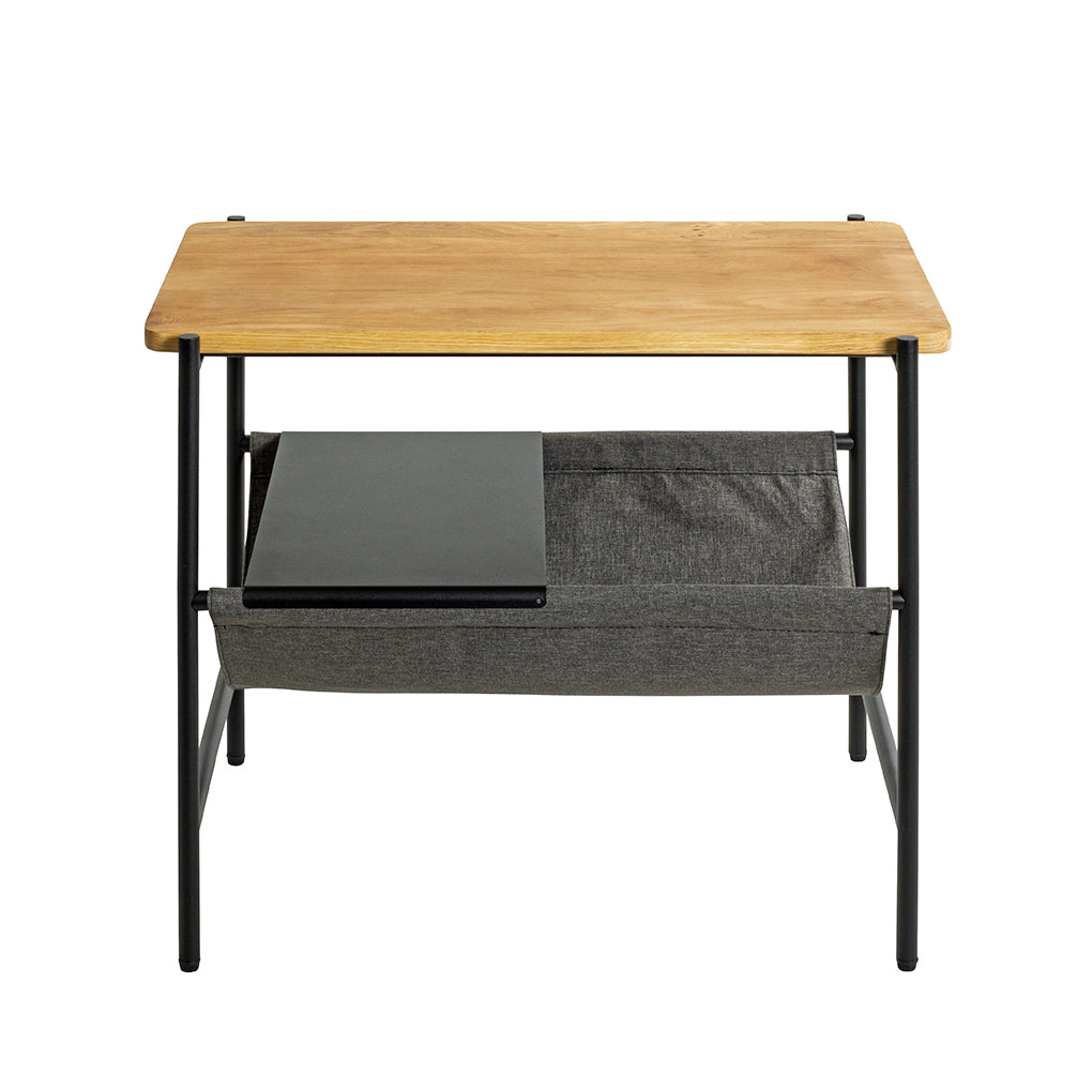HAKU Möbel Beistelltisch aus Massivholz in Braun 60 x 38 x 50 cm
