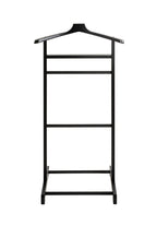 HAKU Möbel Herrendiener aus Bambus 48 x 36 x 97 cm in Schwarz