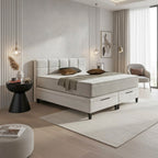 HAKU Möbel Beistelltisch aus Metall Säulenfuss 40 x 45 cm in Schwarz