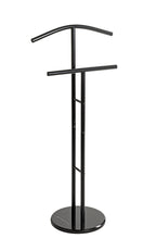 HAKU Möbel Herrendiener aus Metall mit Marmor in Schwarz